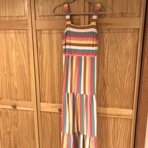 J Crew cotton maxi dress